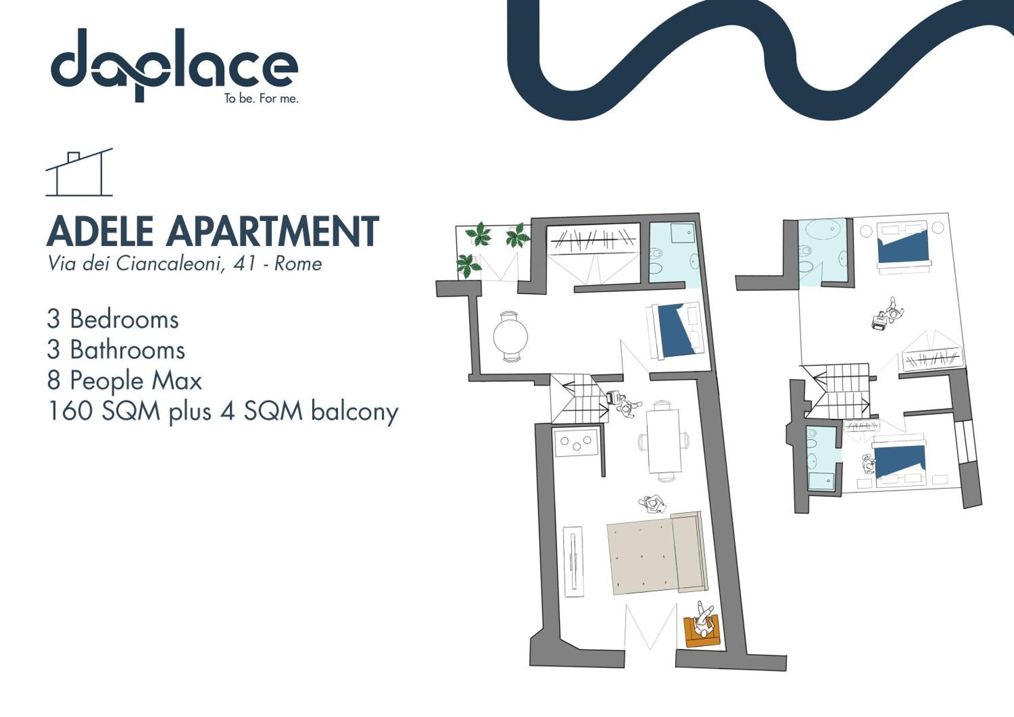 Daplace - Adele Apartment Рим Экстерьер фото
